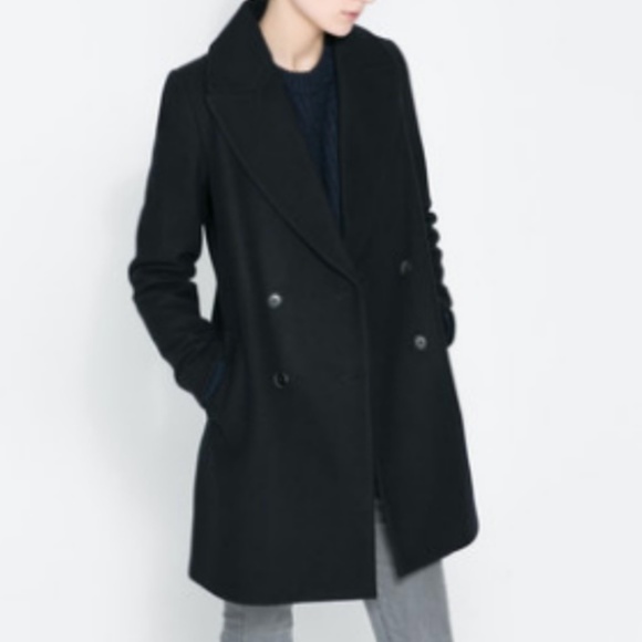 Zara Jackets & Blazers - 🌸ONE DAY SaLE!🌸 Zara Double Breasted Wool Coat